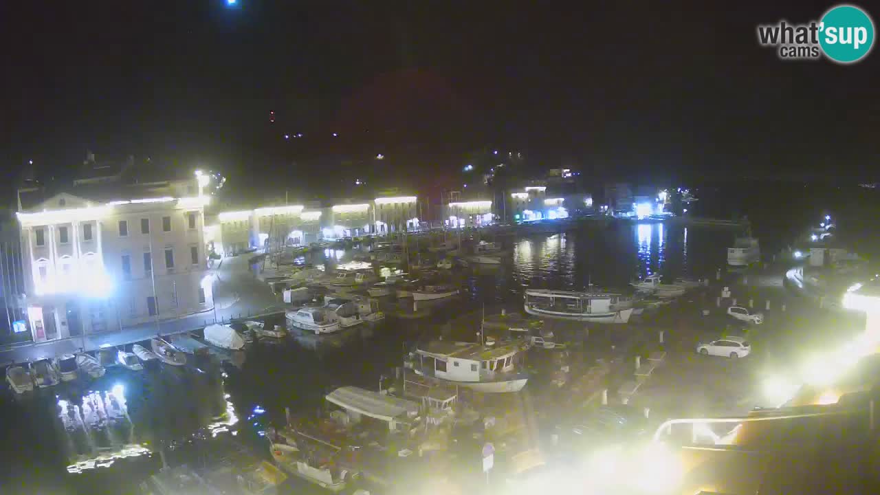 Live webcam from Piran “Mandrač” – Amazing live view from Villa Piranesi