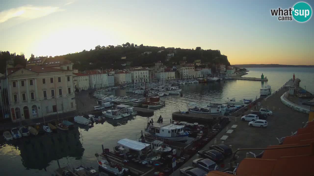Cámara web en vivo desde Piran “Mandrač” – Increíble vista en vivo desde Villa Piranesi