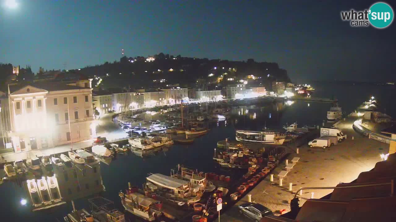 Live webcam from Piran “Mandrač” – Amazing live view from Villa Piranesi