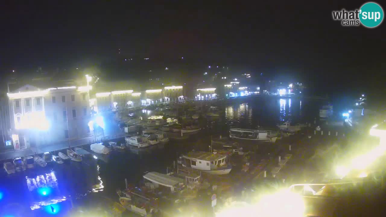 Live-Webcam aus Piran “Mandrač” – Erstaunliche Live-Ansicht von Villa Piranesi