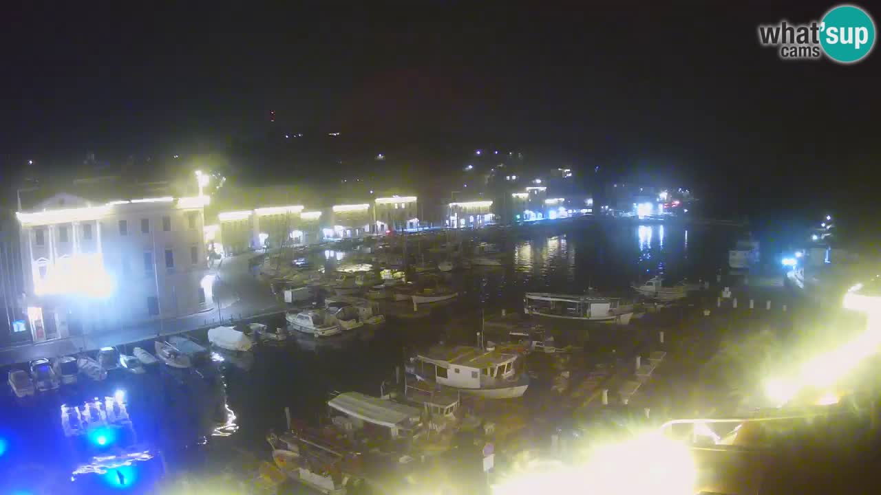 Live webcam da Pirano “Mandrač” – Splendida vista live da Villa Piranesi
