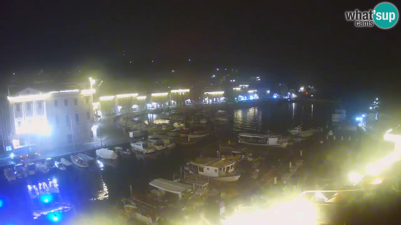 Live webcam from Piran “Mandrač” – Amazing live view from Villa Piranesi