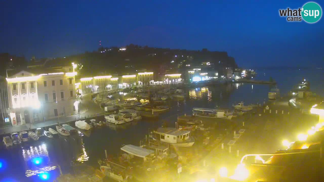 Cámara web en vivo desde Piran “Mandrač” – Increíble vista en vivo desde Villa Piranesi