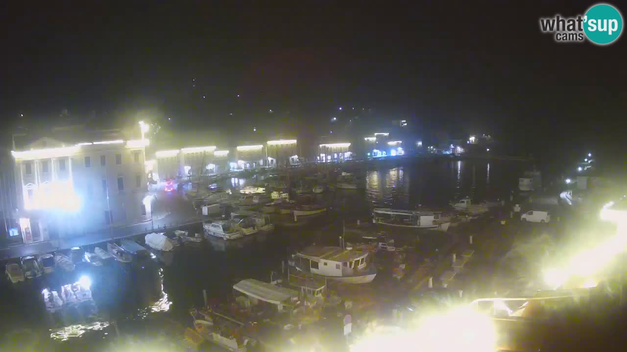 Live webcam da Pirano “Mandrač” – Splendida vista live da Villa Piranesi
