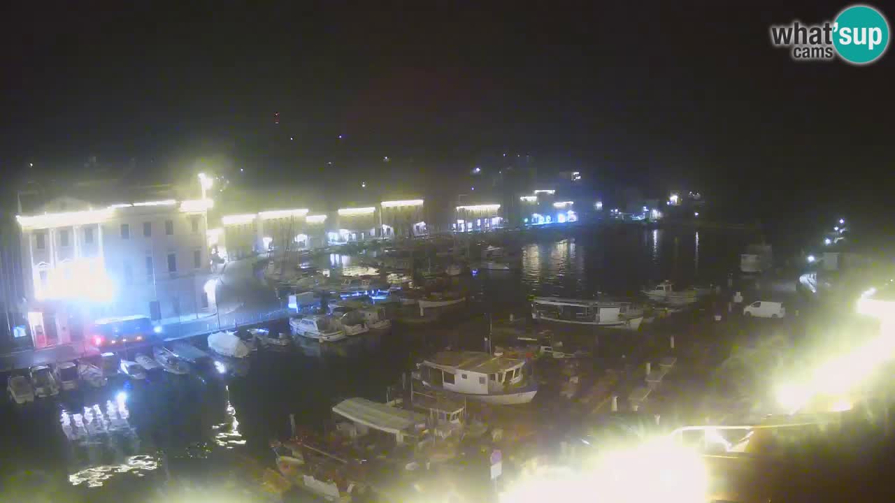 Live webcam da Pirano “Mandrač” – Splendida vista live da Villa Piranesi