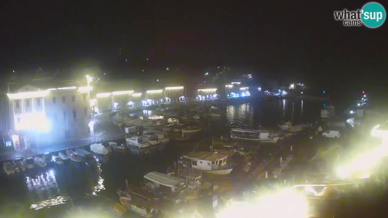 Live-Webcam aus Piran “Mandrač” – Erstaunliche Live-Ansicht von Villa Piranesi