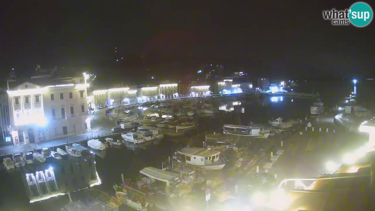 Live-Webcam aus Piran “Mandrač” – Erstaunliche Live-Ansicht von Villa Piranesi