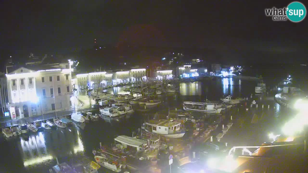Cámara web en vivo desde Piran “Mandrač” – Increíble vista en vivo desde Villa Piranesi