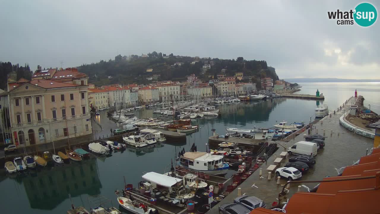 Cámara web en vivo desde Piran “Mandrač” – Increíble vista en vivo desde Villa Piranesi