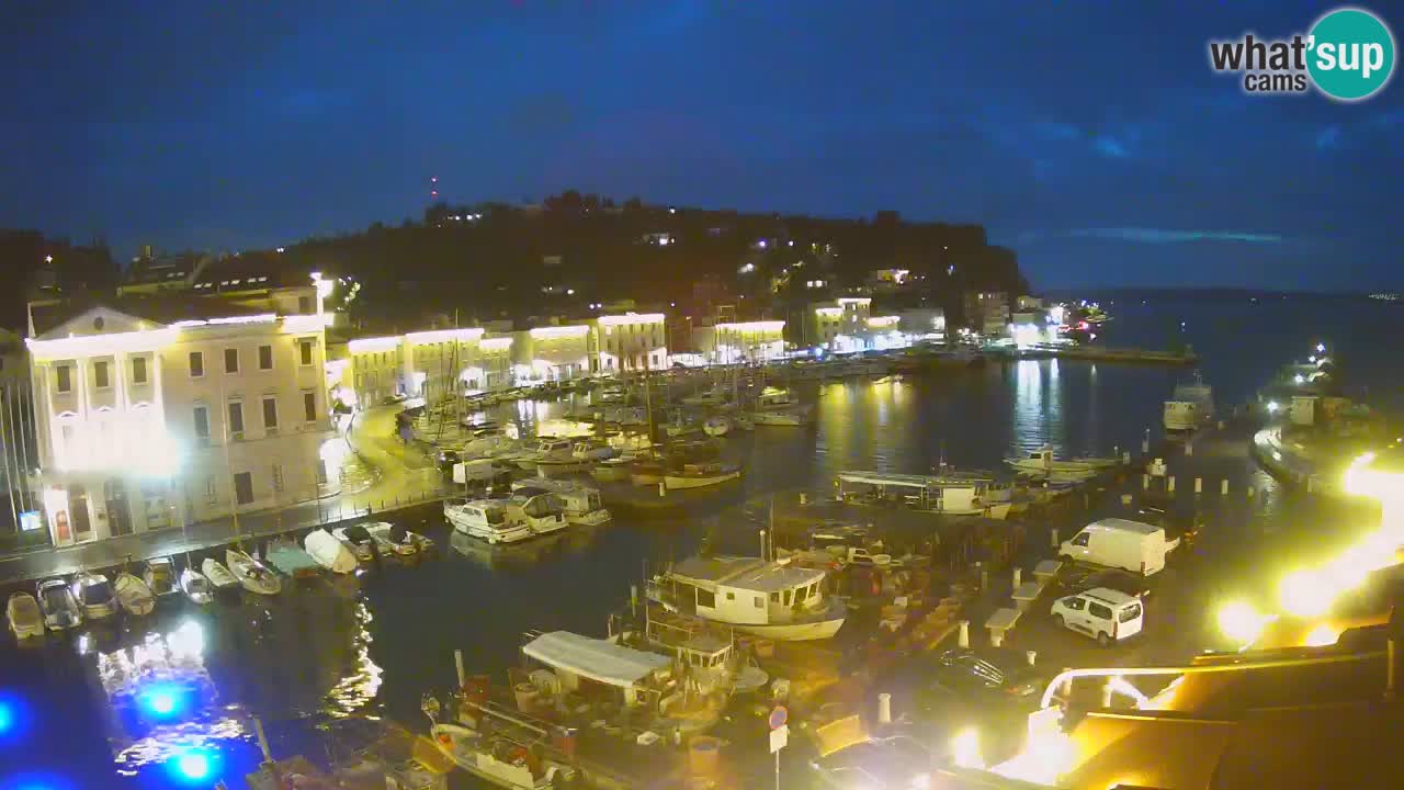 Live-Webcam aus Piran “Mandrač” – Erstaunliche Live-Ansicht von Villa Piranesi