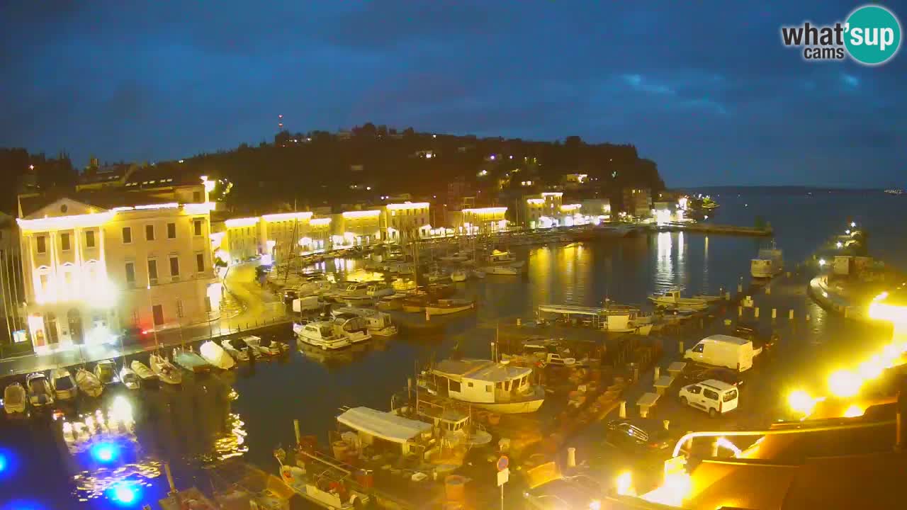 Cámara web en vivo desde Piran “Mandrač” – Increíble vista en vivo desde Villa Piranesi