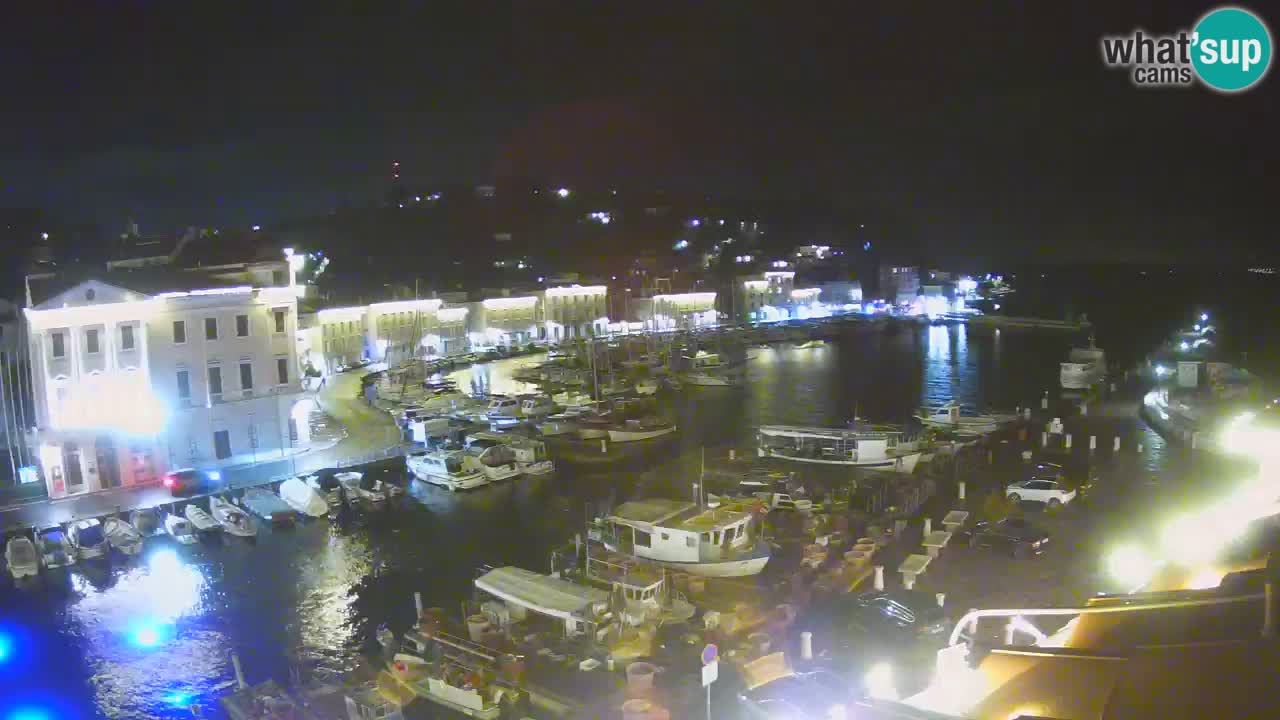 Live webcam da Pirano “Mandrač” – Splendida vista live da Villa Piranesi
