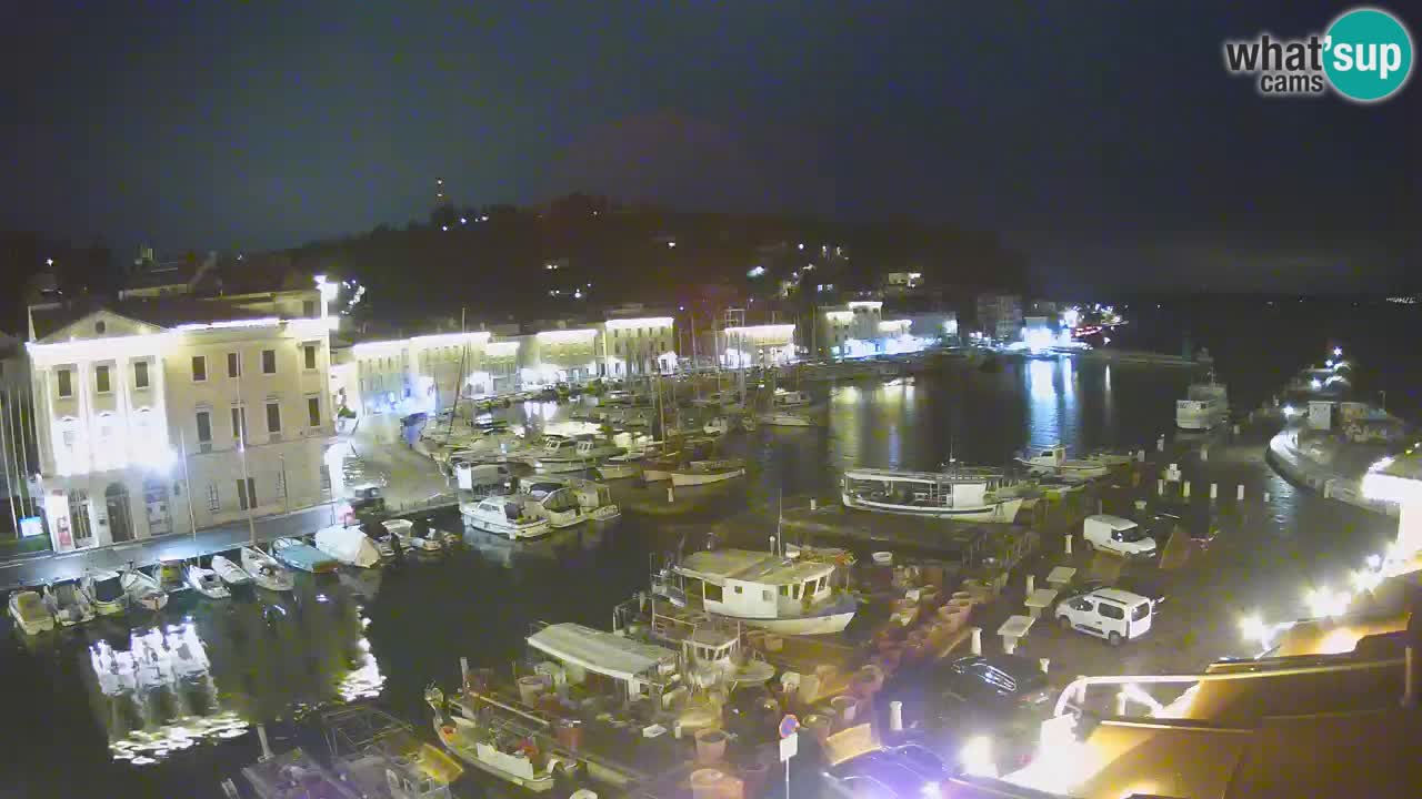 Live-Webcam aus Piran “Mandrač” – Erstaunliche Live-Ansicht von Villa Piranesi