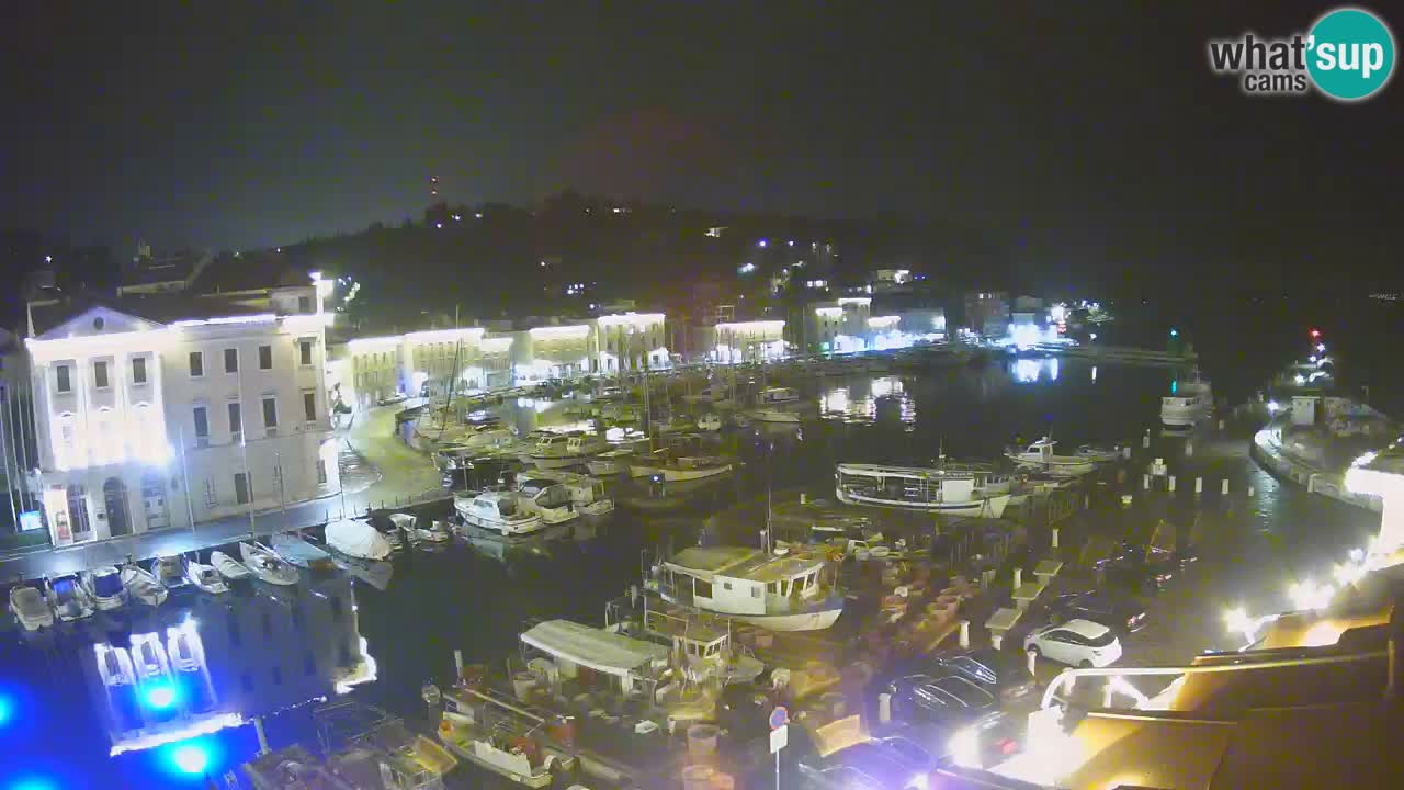 Live-Webcam aus Piran “Mandrač” – Erstaunliche Live-Ansicht von Villa Piranesi