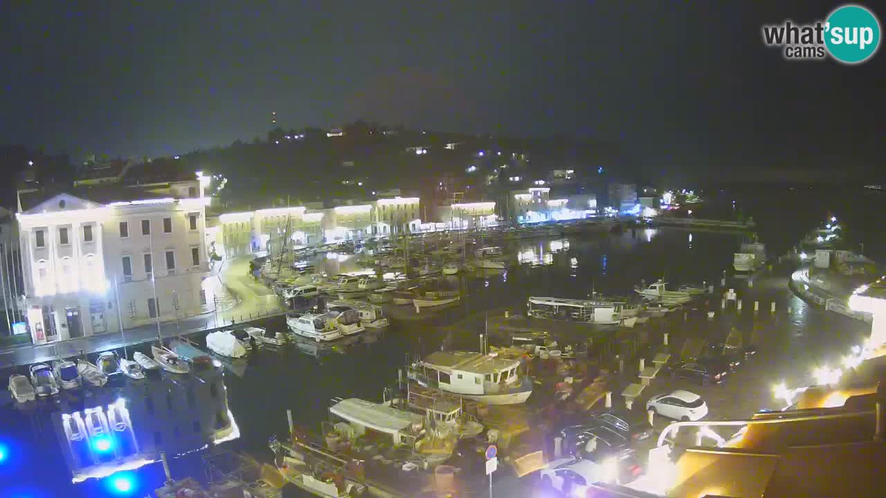 Cámara web en vivo desde Piran “Mandrač” – Increíble vista en vivo desde Villa Piranesi