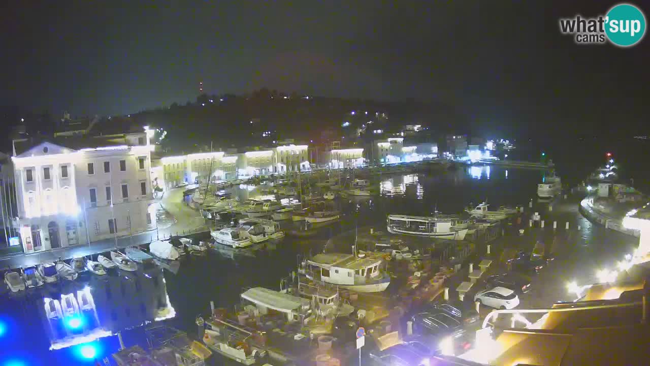 Live webcam da Pirano “Mandrač” – Splendida vista live da Villa Piranesi