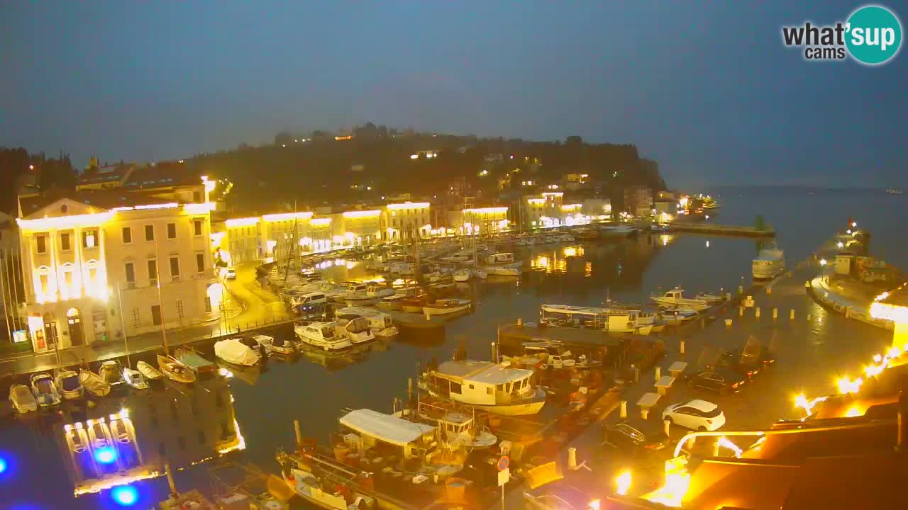 Cámara web en vivo desde Piran “Mandrač” – Increíble vista en vivo desde Villa Piranesi