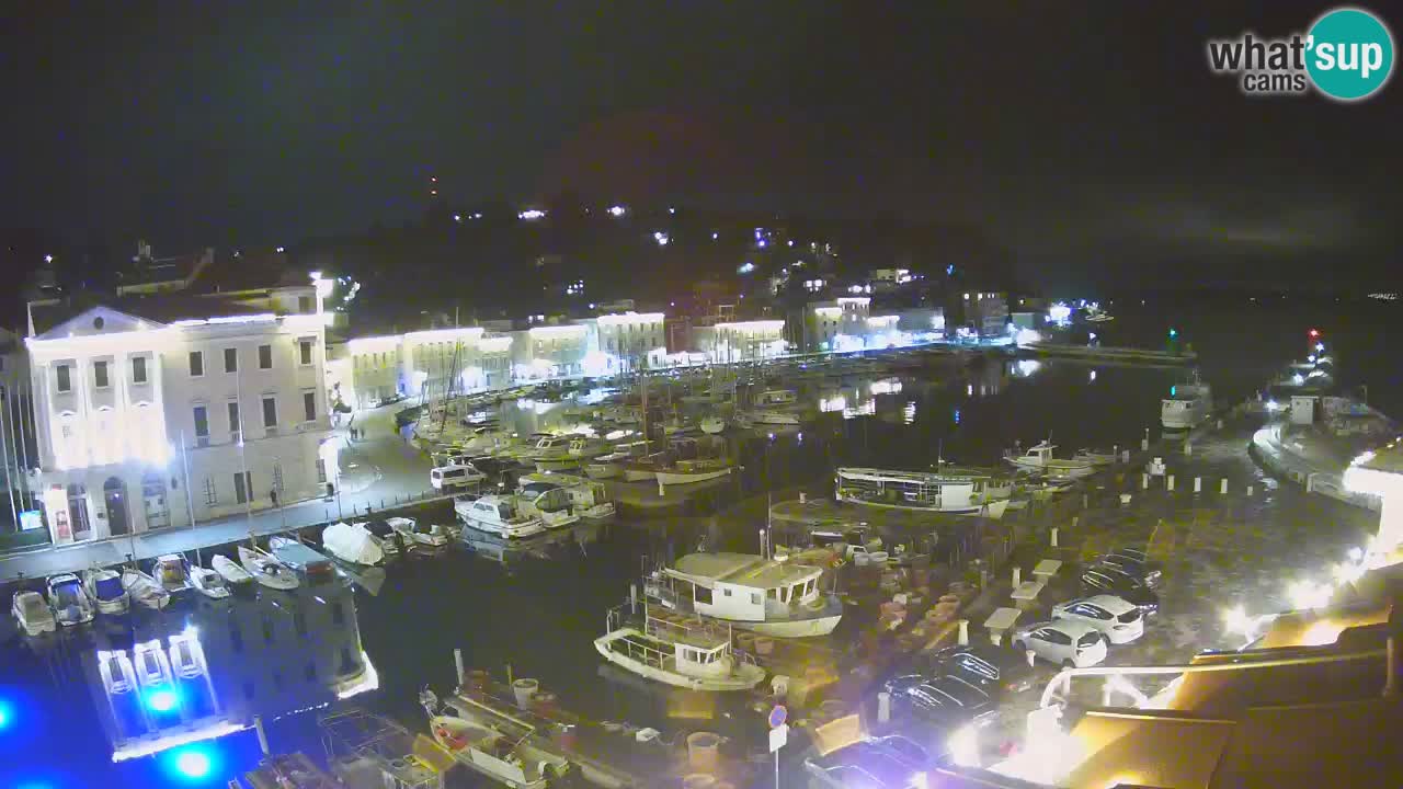 Live-Webcam aus Piran “Mandrač” – Erstaunliche Live-Ansicht von Villa Piranesi