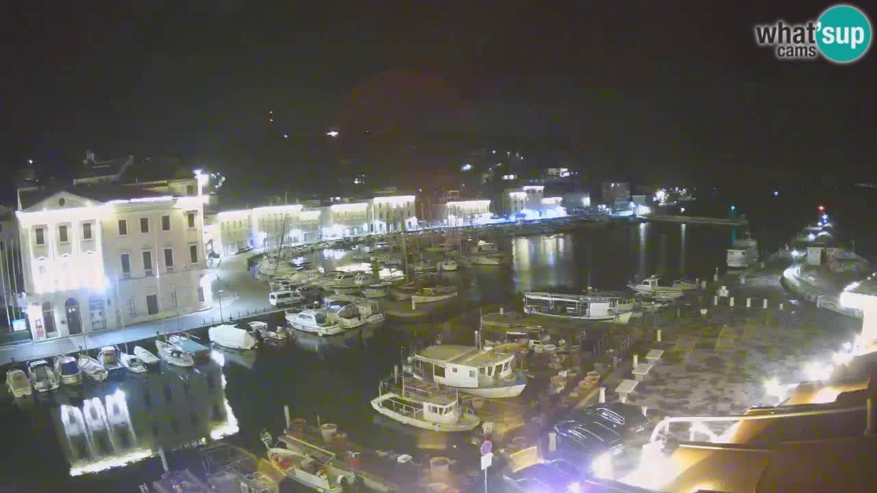 Live webcam da Pirano “Mandrač” – Splendida vista live da Villa Piranesi