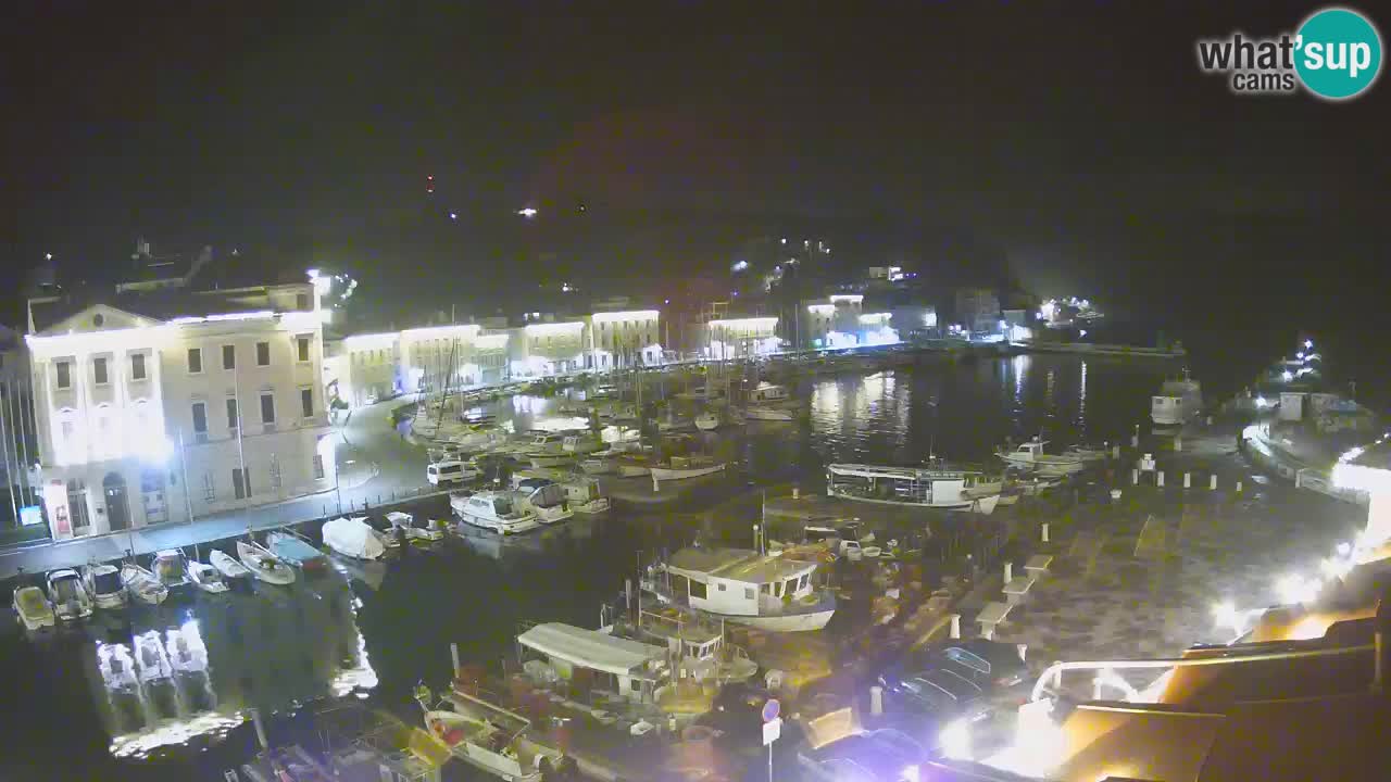 Live webcam from Piran “Mandrač” – Amazing live view from Villa Piranesi
