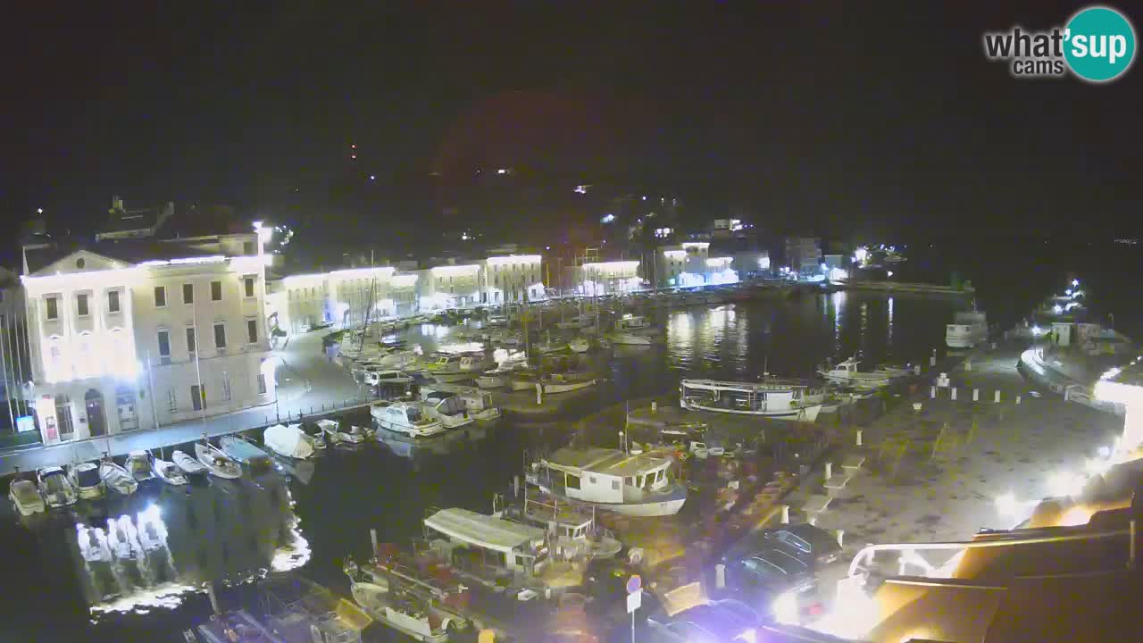 Live webcam from Piran “Mandrač” – Amazing live view from Villa Piranesi