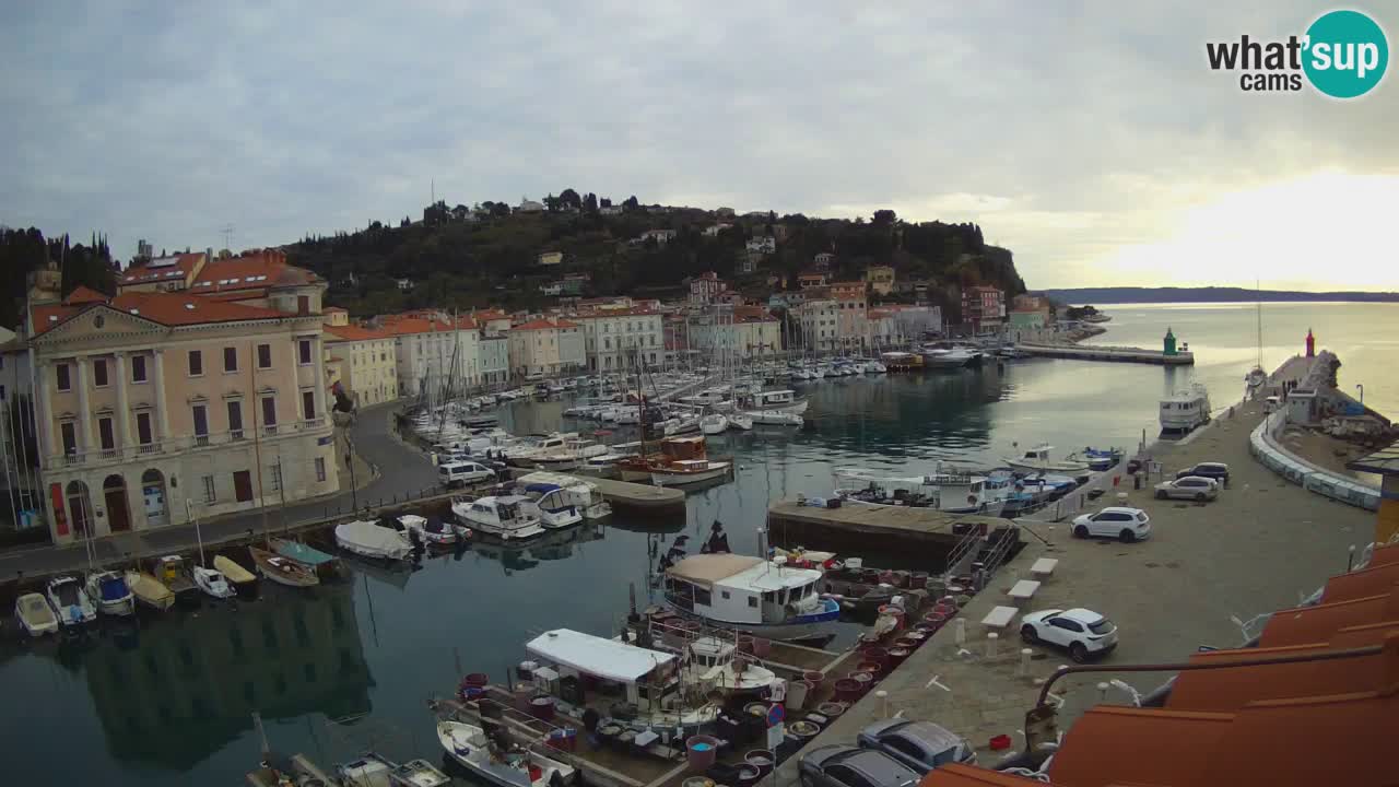 Cámara web en vivo desde Piran “Mandrač” – Increíble vista en vivo desde Villa Piranesi