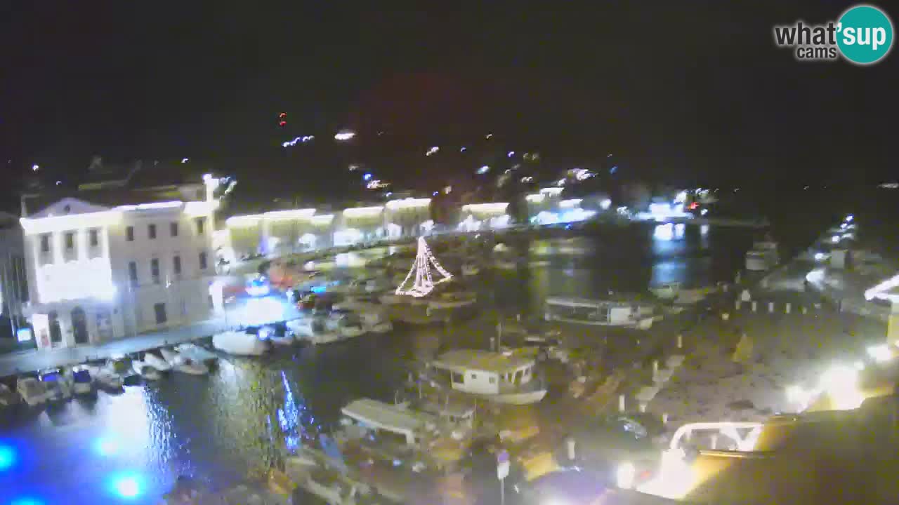 Live webcam from Piran “Mandrač” – Amazing live view from Villa Piranesi