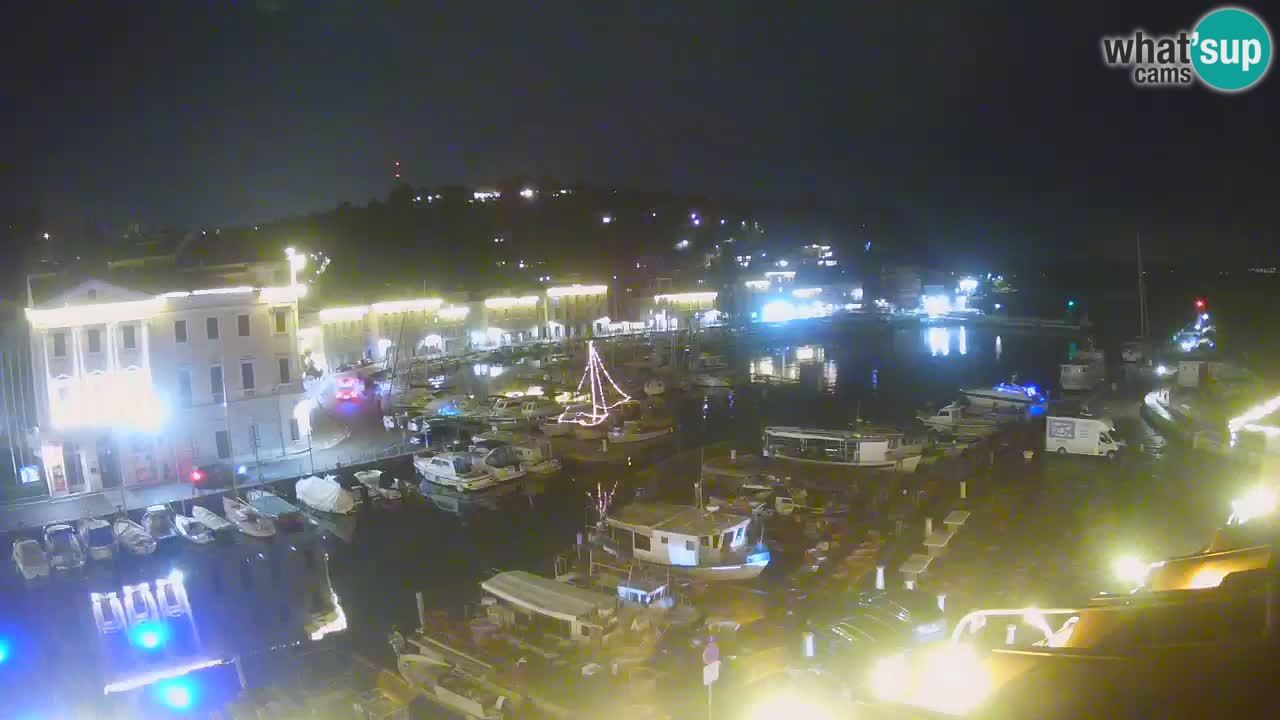 Live-Webcam aus Piran “Mandrač” – Erstaunliche Live-Ansicht von Villa Piranesi