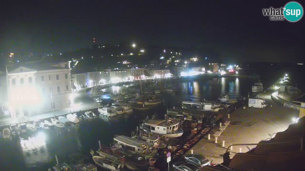 Live webcam from Piran “Mandrač” – Amazing live view from Villa Piranesi