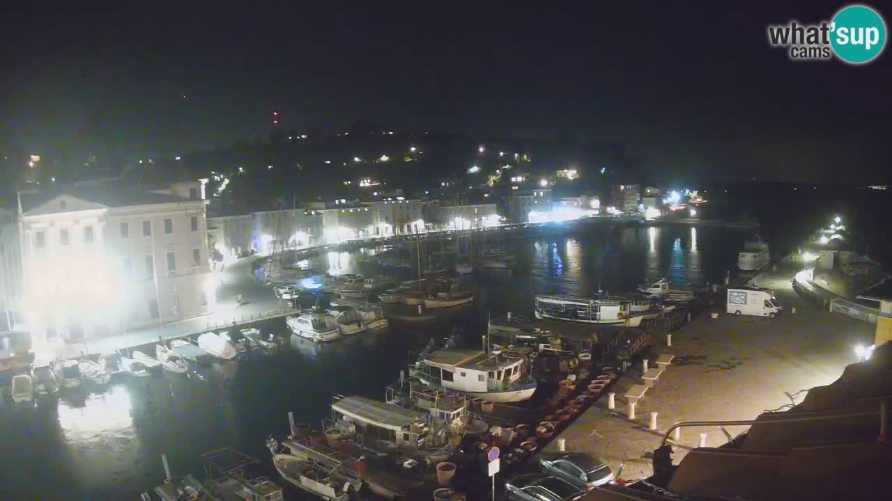 Cámara web en vivo desde Piran “Mandrač” – Increíble vista en vivo desde Villa Piranesi