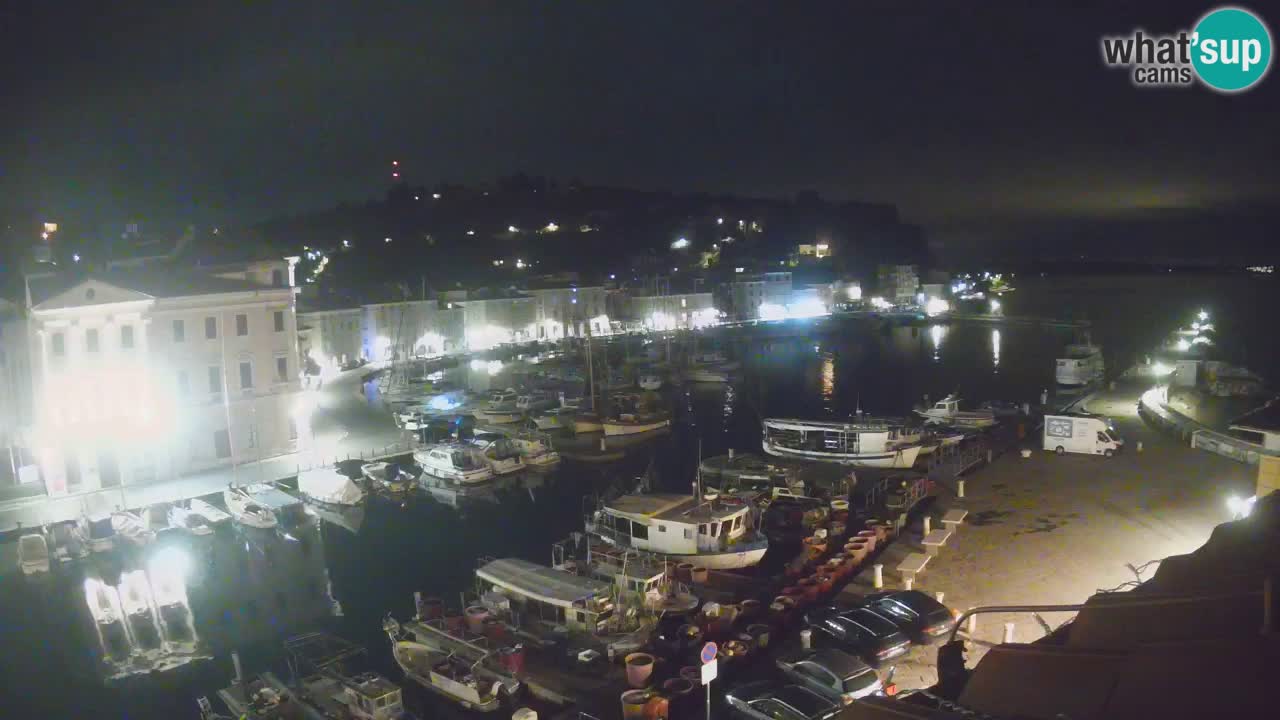 Cámara web en vivo desde Piran “Mandrač” – Increíble vista en vivo desde Villa Piranesi