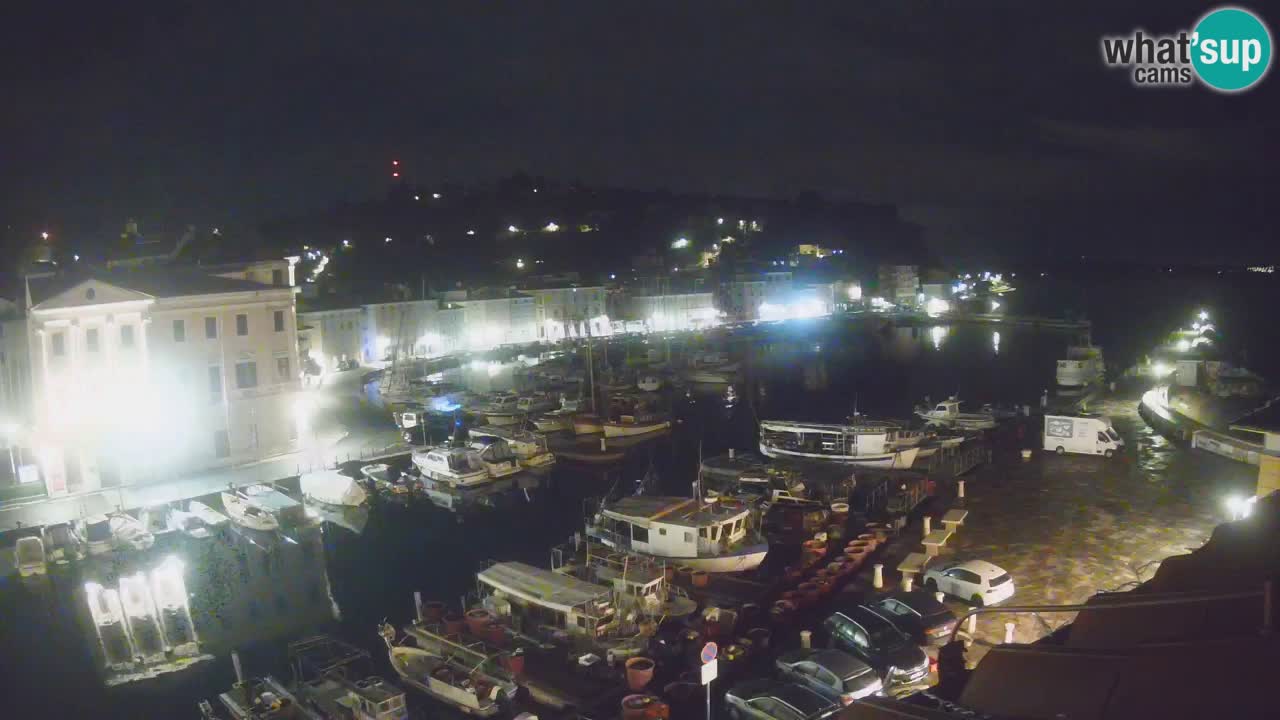 Live webcam from Piran “Mandrač” – Amazing live view from Villa Piranesi