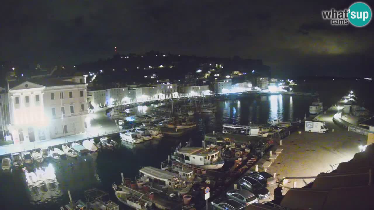 Cámara web en vivo desde Piran “Mandrač” – Increíble vista en vivo desde Villa Piranesi