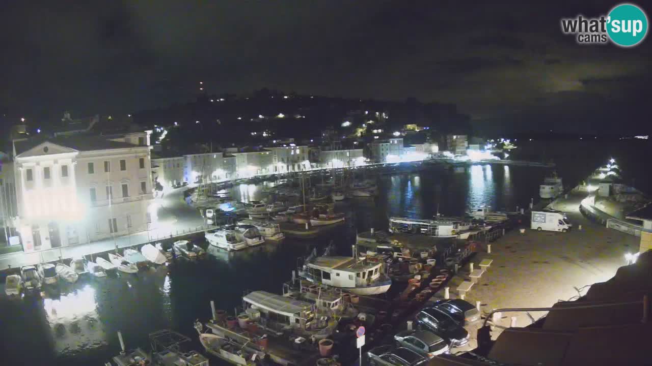 Live webcam from Piran “Mandrač” – Amazing live view from Villa Piranesi