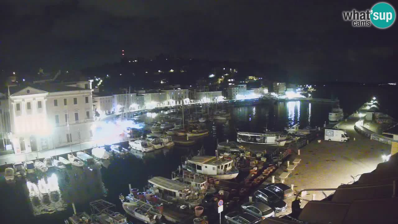 Live webcam from Piran “Mandrač” – Amazing live view from Villa Piranesi