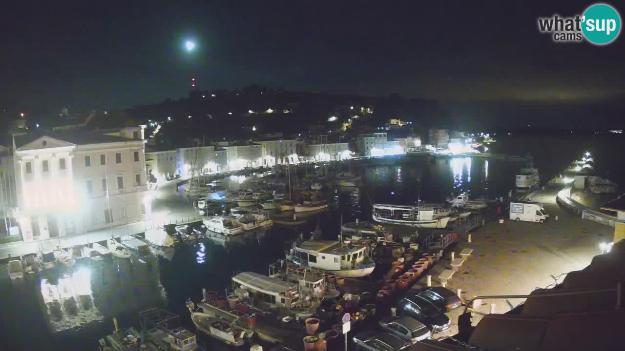 Live-Webcam aus Piran “Mandrač” – Erstaunliche Live-Ansicht von Villa Piranesi