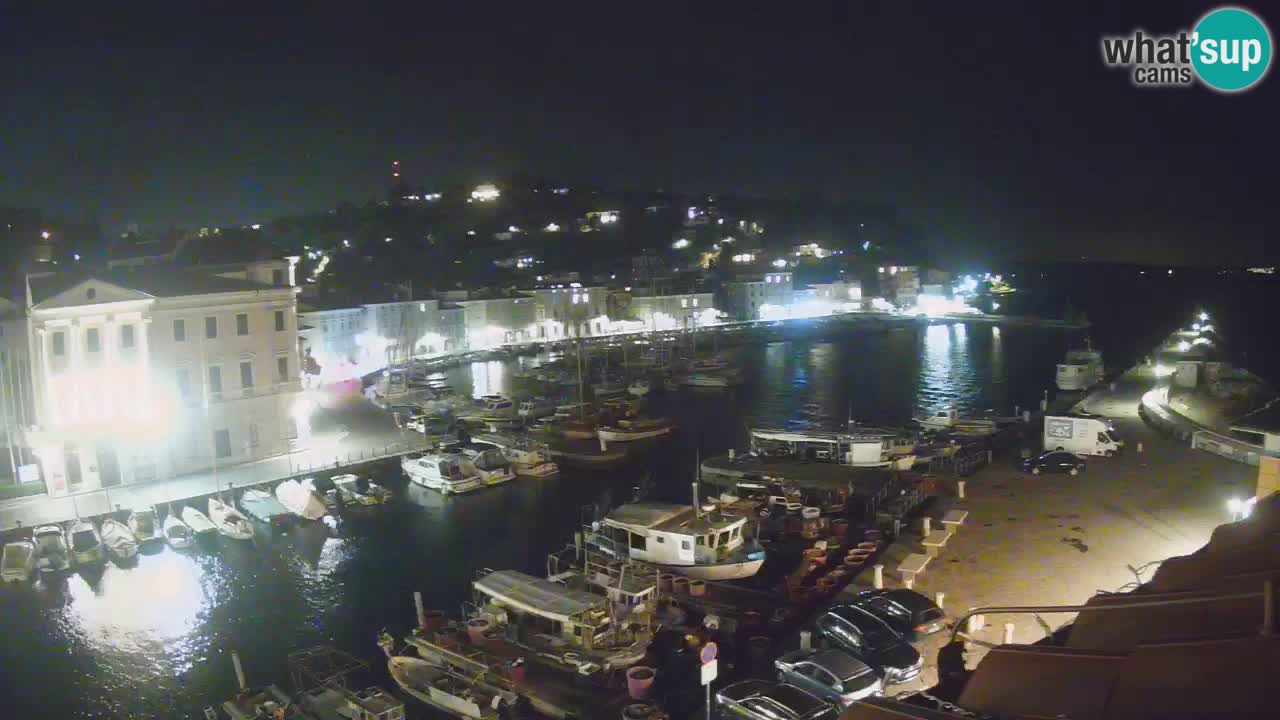 Live-Webcam aus Piran “Mandrač” – Erstaunliche Live-Ansicht von Villa Piranesi