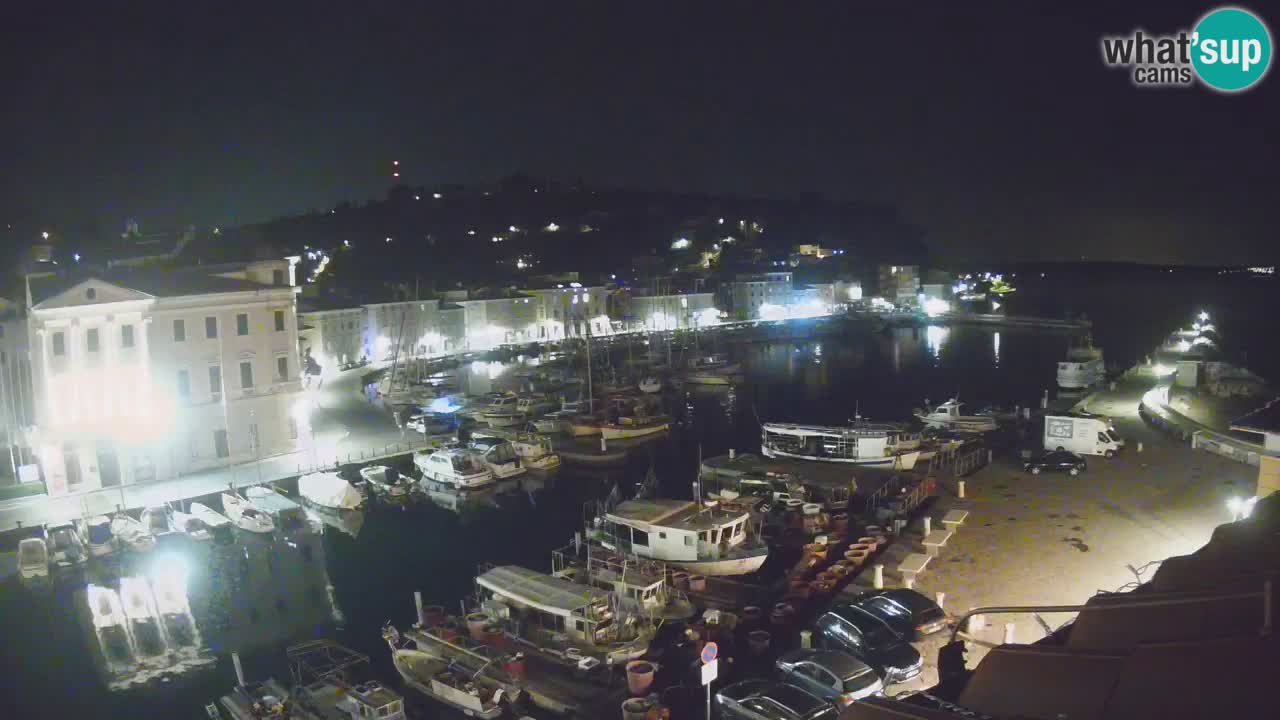 Live webcam from Piran “Mandrač” – Amazing live view from Villa Piranesi