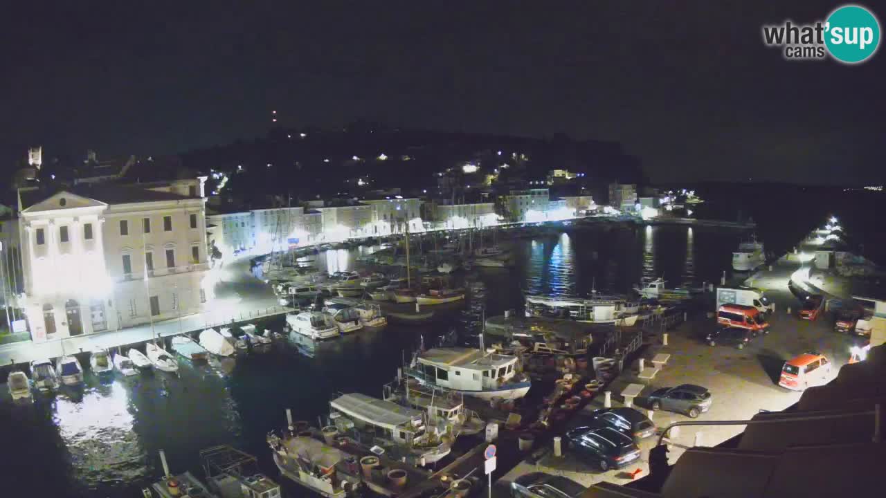 Live webcam from Piran “Mandrač” – Amazing live view from Villa Piranesi