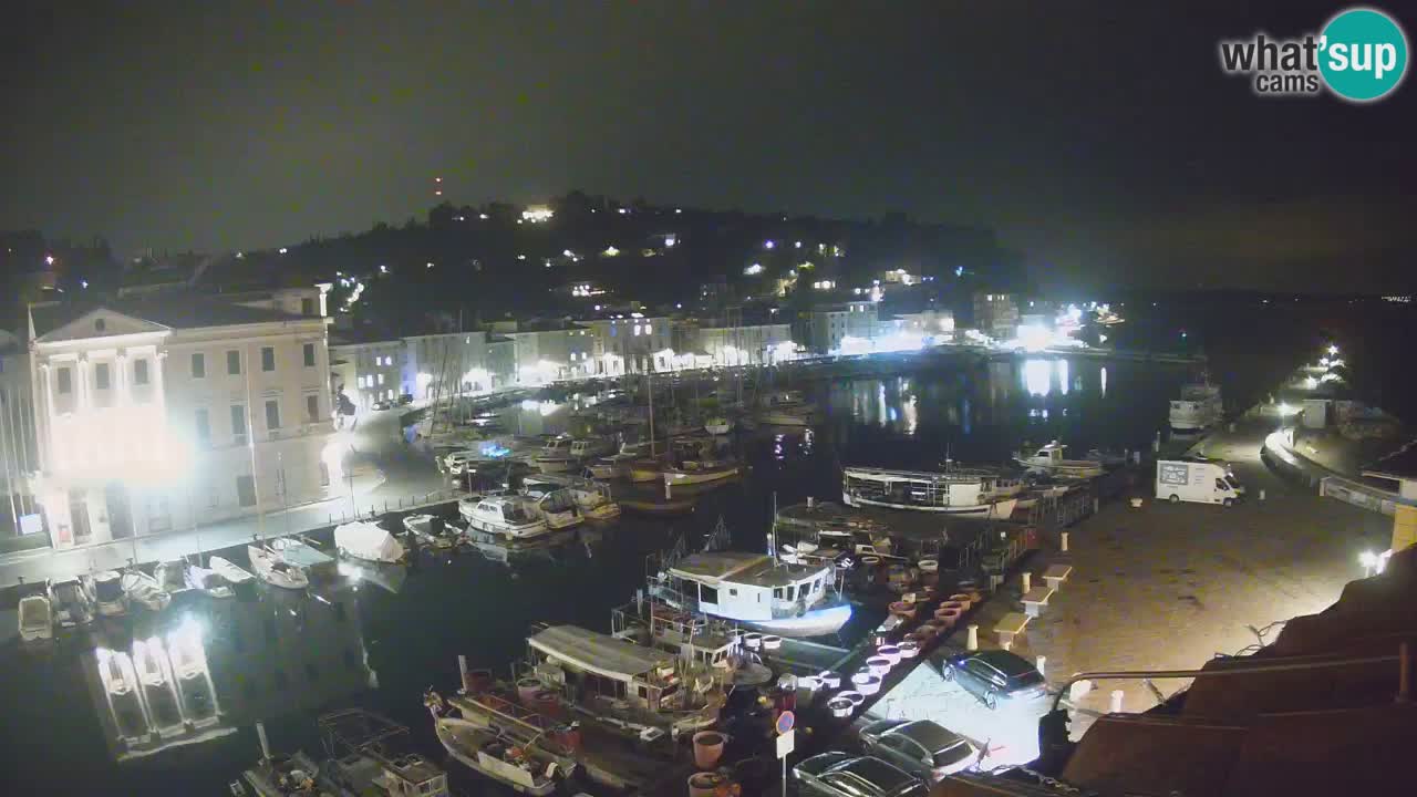 Live-Webcam aus Piran “Mandrač” – Erstaunliche Live-Ansicht von Villa Piranesi