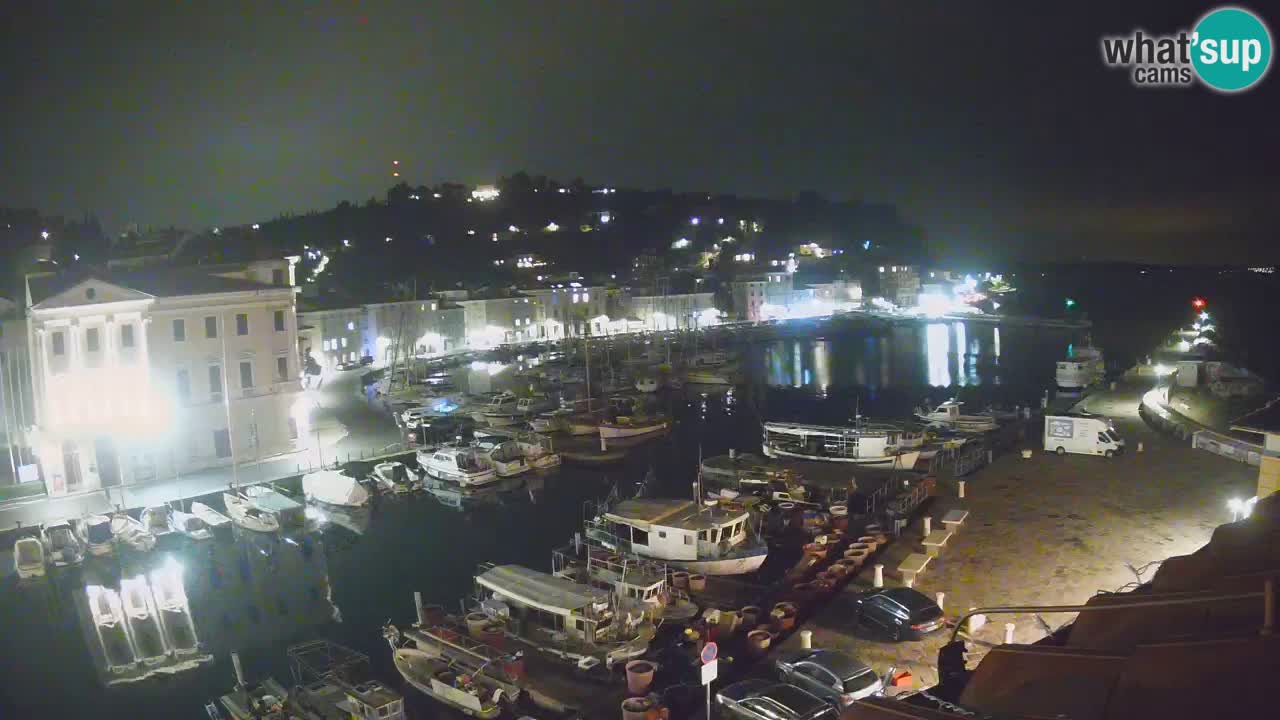 Live webcam from Piran “Mandrač” – Amazing live view from Villa Piranesi