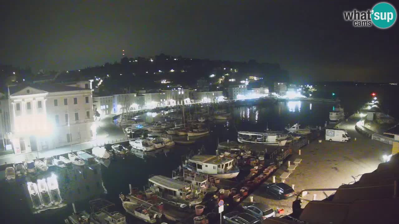 Live webcam from Piran “Mandrač” – Amazing live view from Villa Piranesi
