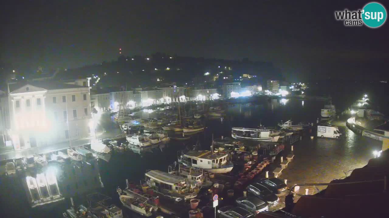 Live webcam from Piran “Mandrač” – Amazing live view from Villa Piranesi