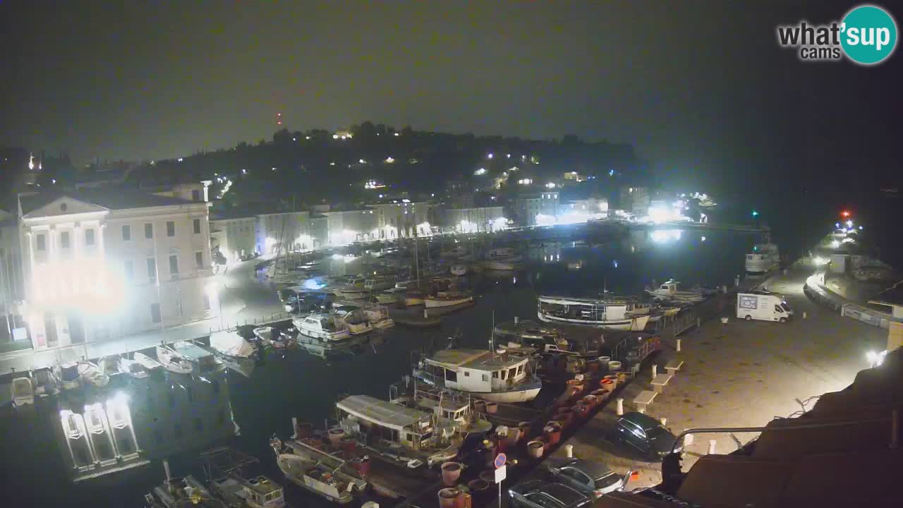 Live webcam from Piran “Mandrač” – Amazing live view from Villa Piranesi