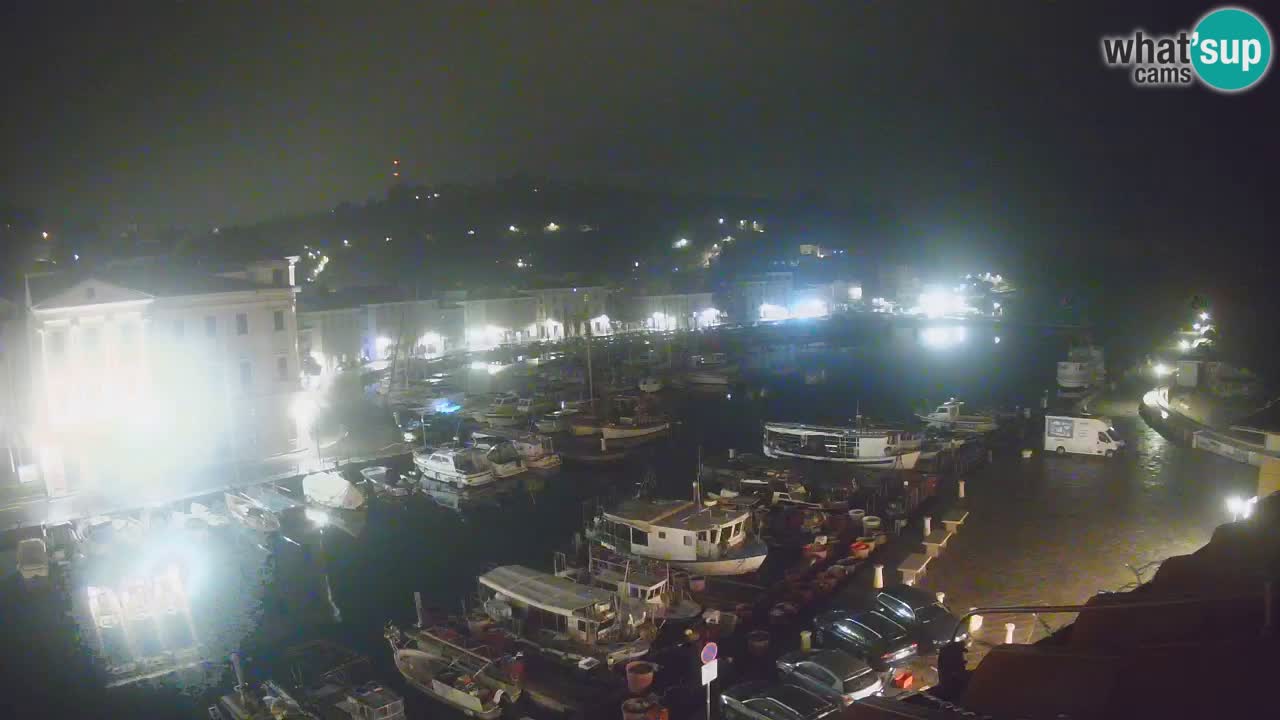 Live webcam from Piran “Mandrač” – Amazing live view from Villa Piranesi