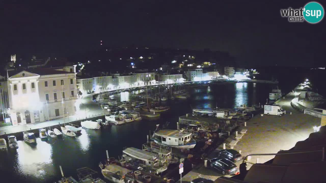 Live-Webcam aus Piran “Mandrač” – Erstaunliche Live-Ansicht von Villa Piranesi