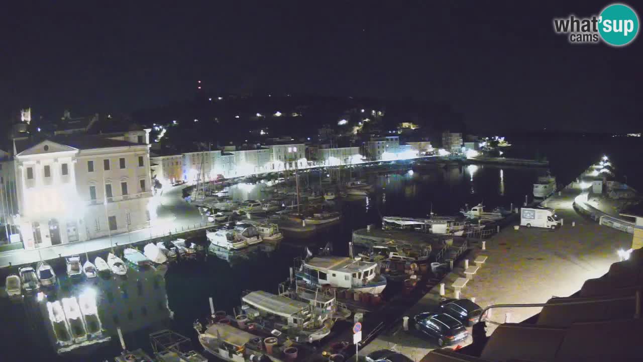 Live webcam from Piran “Mandrač” – Amazing live view from Villa Piranesi