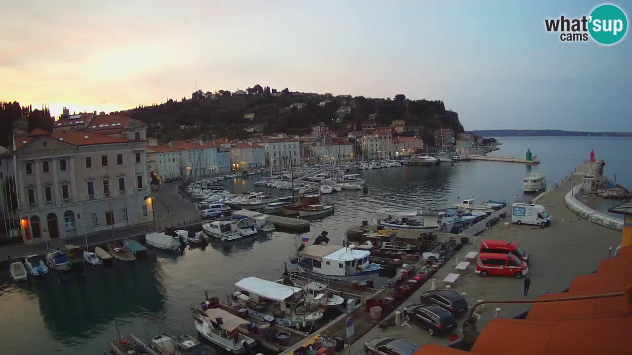 Web kamera uživo iz Pirana “Mandrač” – Nevjerojatan pogled uživo iz Ville Piranesi