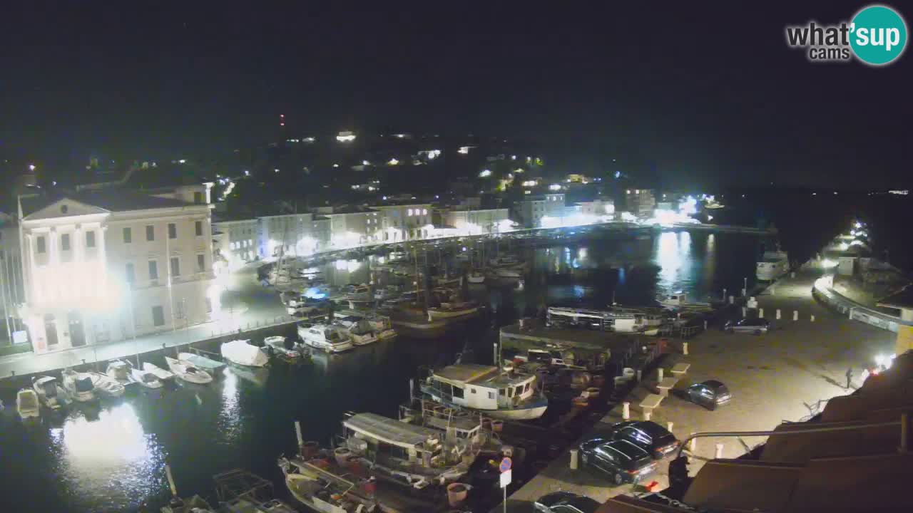 Live-Webcam aus Piran “Mandrač” – Erstaunliche Live-Ansicht von Villa Piranesi