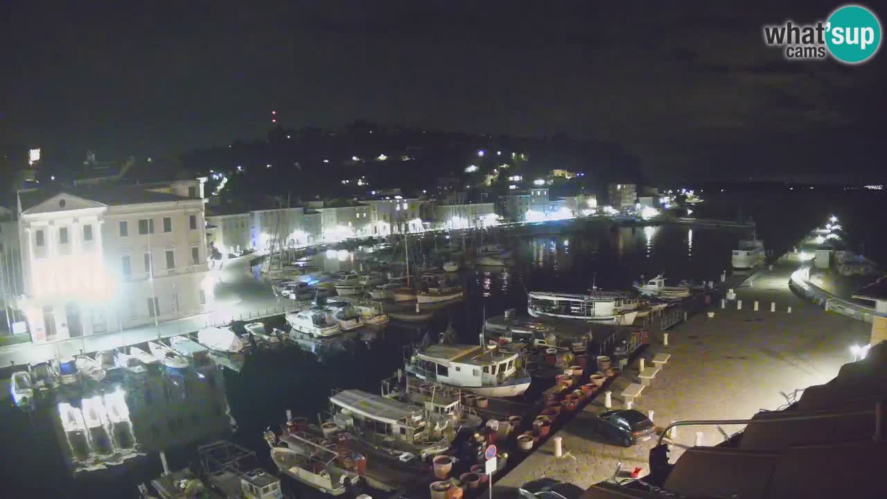 Cámara web en vivo desde Piran “Mandrač” – Increíble vista en vivo desde Villa Piranesi